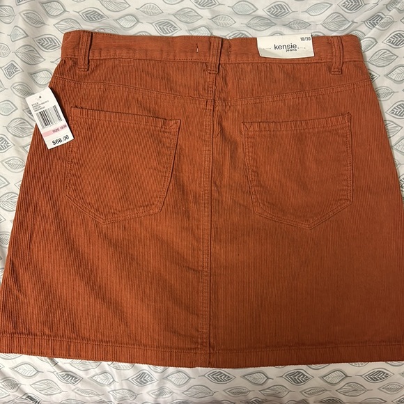 (NWT) High Rise Corduroy Skirt - Size 10 (Ginger Biscuit) - Picture 5 of 7